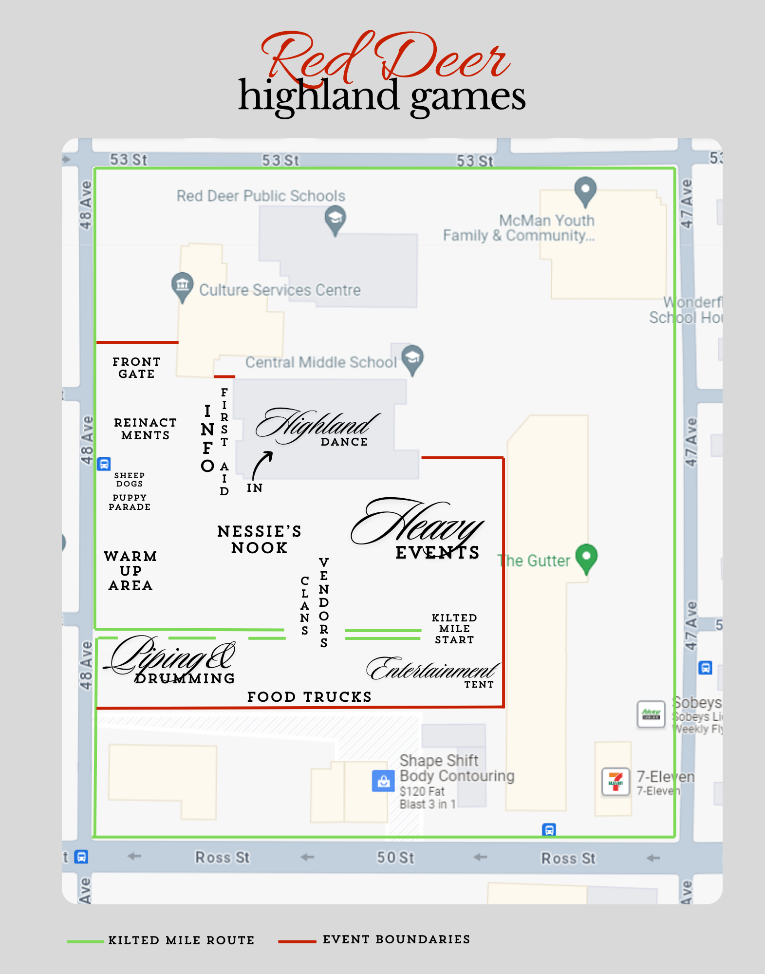 RDHG site map